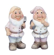 Deko-Figur/Zwerg/neu/Axt/Flied