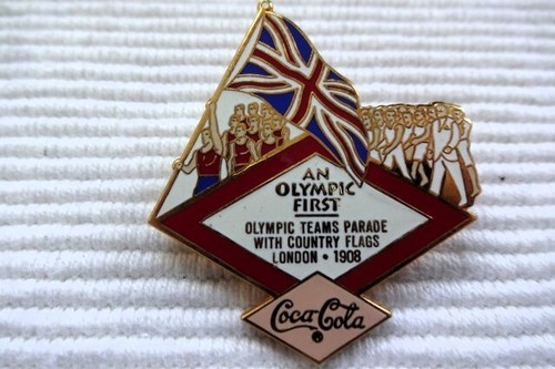 Coca cola olympic - first, pin