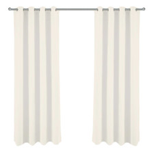 2er Pack Ösenvorhang