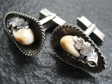 Manschettenknöpfe Silber 835