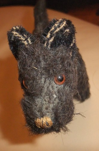 Steiff hund scotty - hund,