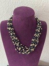 Vintage Mehrreihige Perlenkette