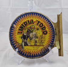 ALTES BLECHSCHILD AUS MEXIKO