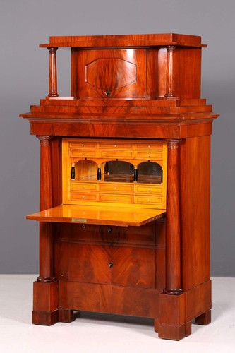 Original biedermeier sekretär - biedermeier,