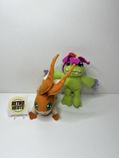 Digimon Patamon Palmon Stofftier Plüschtier Kuscheltier Mc Donalds 2001✅