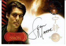 SERENITY AUTOGRAPH CARD A8