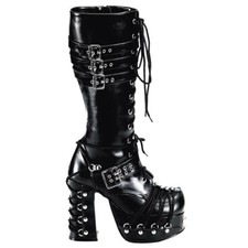 Demonia Plateaustiefel -