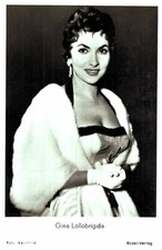 Gina Lollobrigida    ** original Rüdel Postkarte Postcard **  Nr. 4177 e