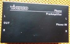 Vivanco PA 115 - Phono - PreAmplifier - inkl. Netzteil / schwarz / wie neu !