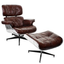 Vintage echtleder sessel - vintage,