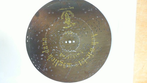 Polyphon lochplatte 5 - Ø, 20,5