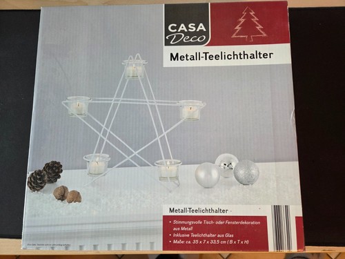 Kerzenhalter casa deco metall - kerzenhalter,
