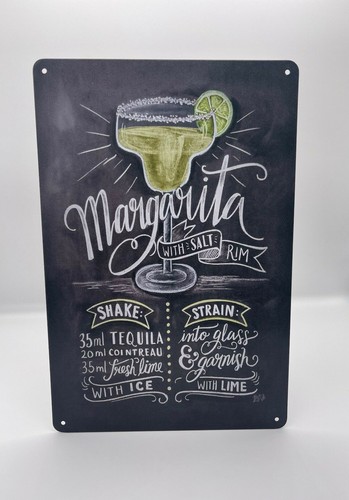 Blechschild cocktail margarita - cocktail,