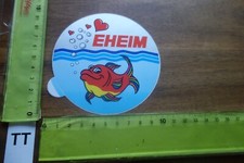 Alter Aufkleber Aquarianer Aquarium Aquarianer Filter Pumpe Heizung EHEIM (TTC)