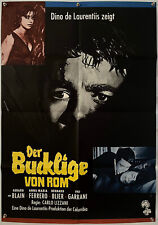 Pasolini DER GLÖCKNER VON ROM Original 1 Blatt Filmplakat 1961 IL GOBBO