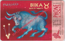 Hungary 1995 | Horoszkóp (Horoscope) | BIKA (Taurus) | Phonecard