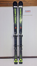 Fischer RC4 GS 143cm Ski + Salomon 10 Bindungen Wintersport