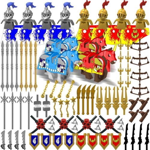 Waffen set ritter minifiguren - ritter,