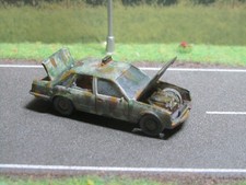 1:87 Opel Senator 3.0E Scheunenfund Autowrack Schrottplatz Patina H0 HO UNIKAT