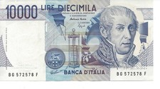 Geldschein Banknote Italien