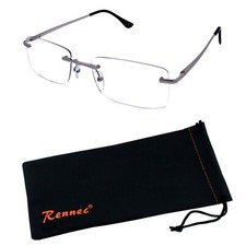 PC Computer Brille Blaulichtfilter Gaming Brille Schutz Rechteckig Rennec BLS