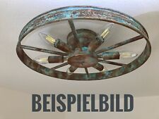 lampe industriell rostig efekt retro vintage Ø46cm