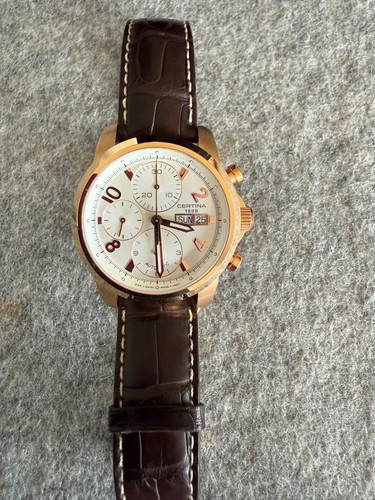 Certina podium 750 18k rose - ds,