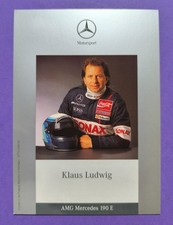 alte Autogrammkarte, Klaus