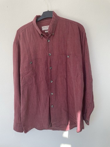 Casa moda hemd weinrot 42 - l,