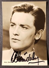 Alain Delon Original Autogramm Unterschrift signiertes Progress Starfoto 2419
