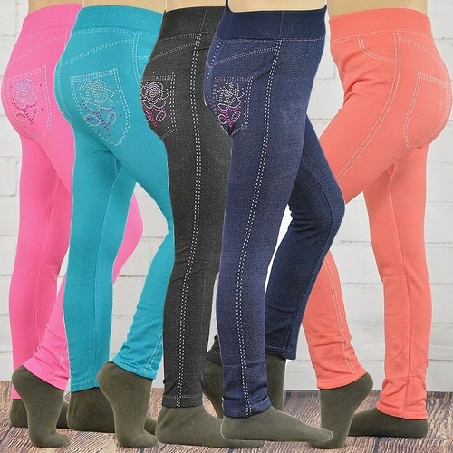 Leggings jeans optik kinder - jeans,