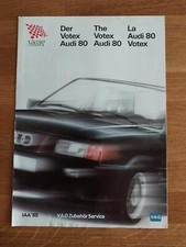 AUDI 80 B2 VOTEX Zubehör - PROSPEKT (9/1985)