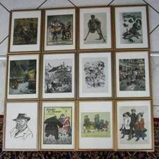 Heinrich Zille Gerahmtes Bild