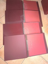 4 Lindner-T-Alben rot ( 1 Alben mit Schutzhülle)