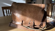 Aunts & Uncles Kuriertasche Hunter Big Judd - Vintage Leder