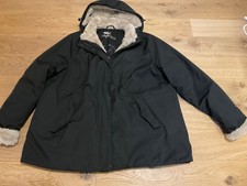 Jacke Ulla Popken, Winter Übergang, schwarz, 50/52,