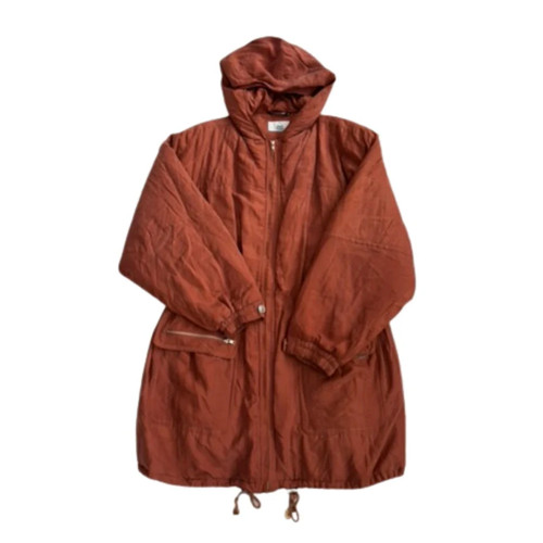 Oversize 80er seide parka - oversize,
