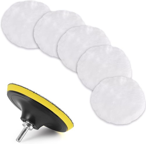 80mm wolle polierpads - 80mm, polierpads,