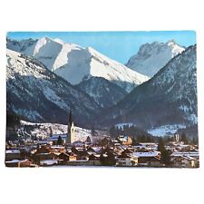 Ansichtskarte AK Oberstdorf Allgäu Alpen Ortsansicht Gl. 1969