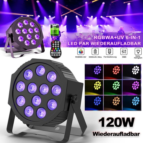 120w akku rgb led par - rgb,