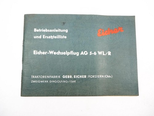 Eicher wl r - ag, 5-6
