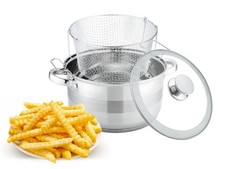 6 Liter Frittier Topf 3 teilig
