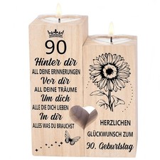 90. Geburtstag Kerzenhalter