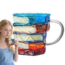 3D Becher Bücher Kaffeebecher