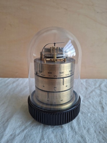 Barigo wetterstation messing - wetterstation,