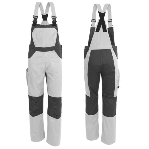 Serie latzhose weiß grau - x-serie,