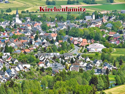 Kirchenlamitz panorama bayern - kirchenlamitz,
