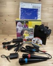 Sony Playstation 2 Paket • Slim Konsole + Singstar Rock Pop Vol. 1 KOMPLETT PS2