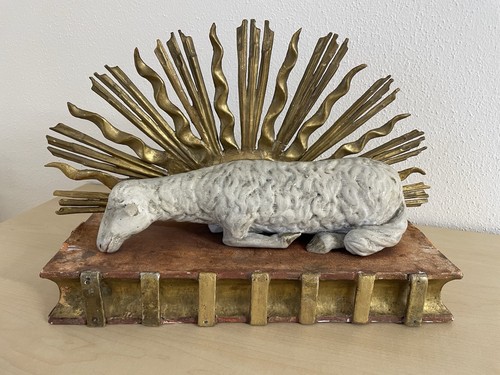 Sehr alte heiligenfigur - sehr,