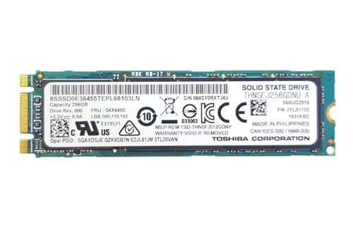 Toshiba thnsfj256gdnu 2280 - m.2,